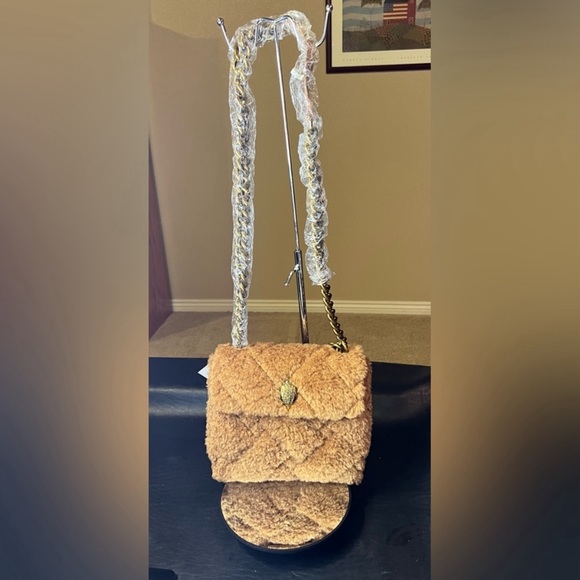 KURT GEIGER LONDON Kensington Carmel Terry Blend Shoulder Bag NWT - Picture 2 of 5